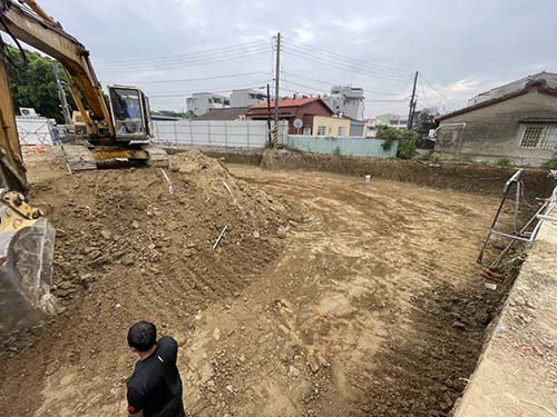 台南房屋基礎開挖