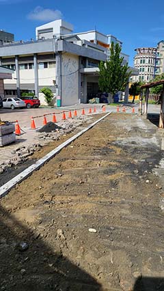 台南路面整修開挖