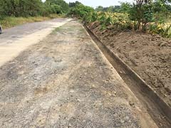 台南挖土機-大內清排水溝