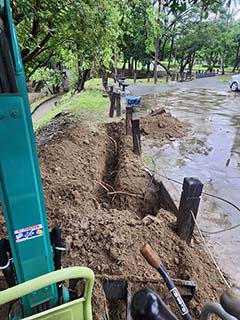 永康公園路燈管路