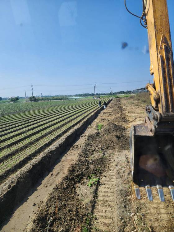 台南佳里基礎開挖