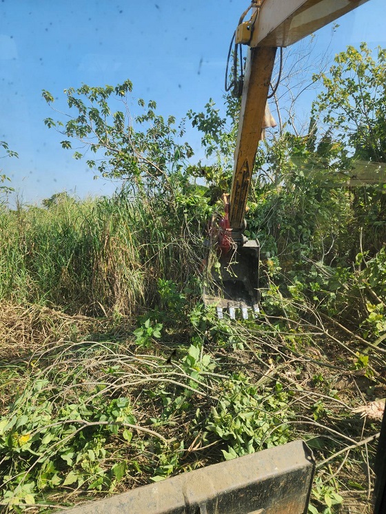 台南歸仁區怪手